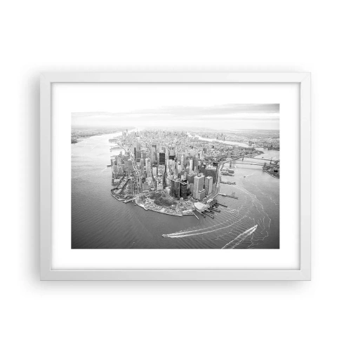 Affiche dans un cadre blanc - Poster - Comment ne pas aimer ? - 40x30 cm