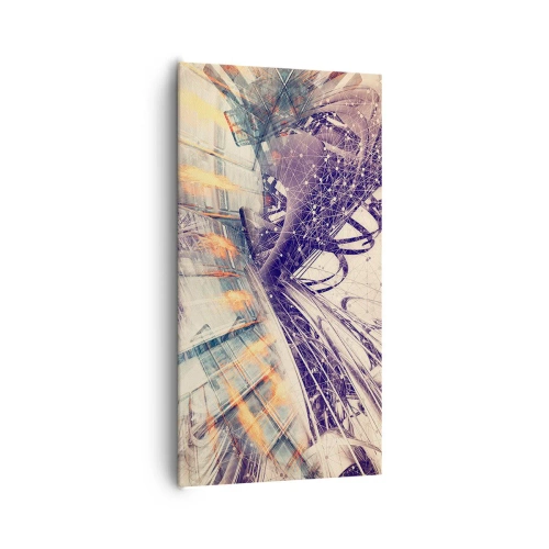 Impression sur toile - Image sur toile - En grande hâte - 65x120 cm