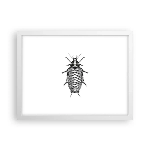 Affiche dans un cadre blanc - Poster - Quel spécimen! - 40x30 cm