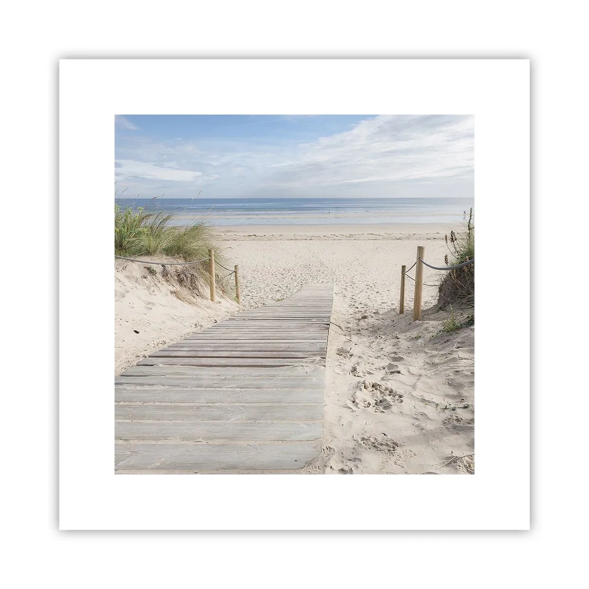 Affiche - Poster - A l'horizon - 30x30 cm