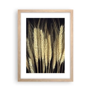 Affiche dans un chêne clair - Poster - Magie rustique - 30x40 cm