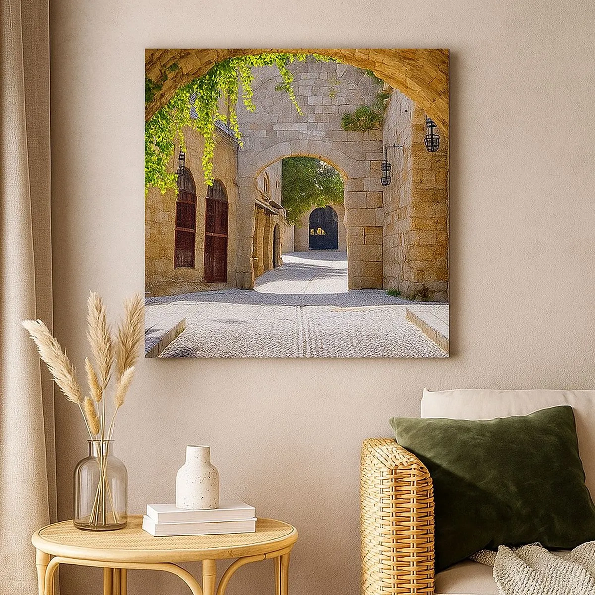 Impression sur toile - Image sur toile - Le cortège apparaîtra bientôt - 30x30 cm