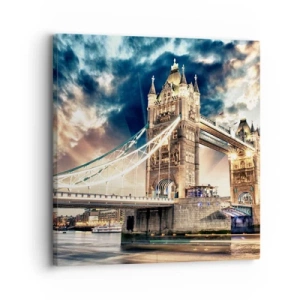 Impression sur toile - Image sur toile - Monument de l'empire victorien - 30x30 cm