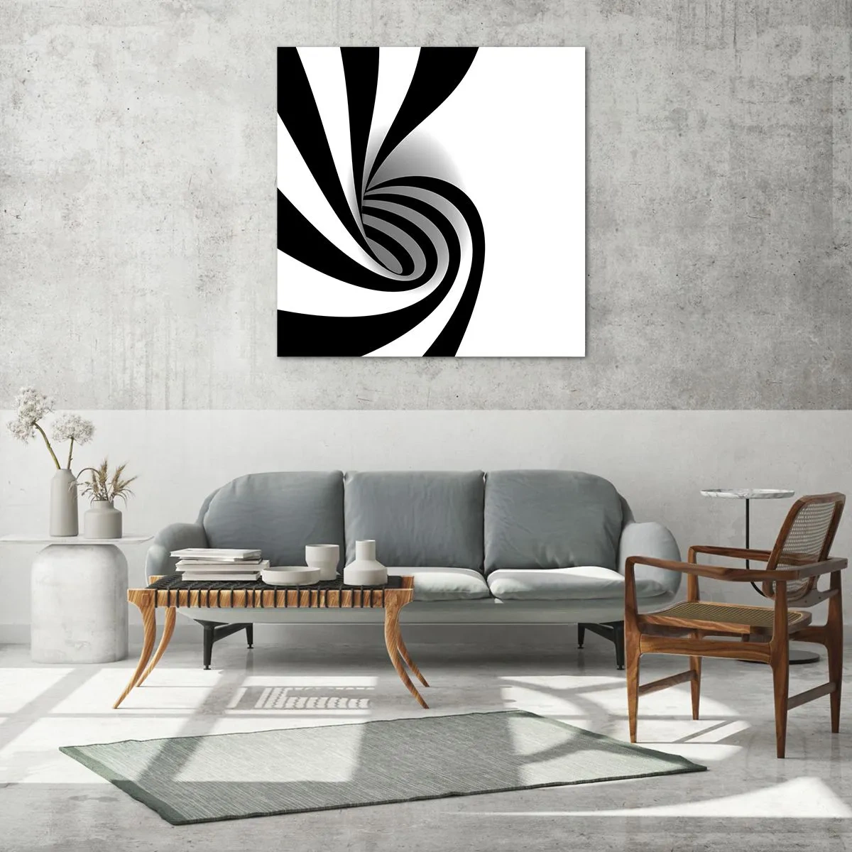 Impression sur verre - Image sur verre - Et pourtant ça tourne - 40x40 cm