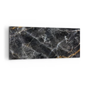 Impression sur toile - Image sur toile - La vie intérieure de la pierre - 100x40 cm