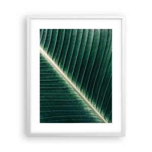 Affiche dans un cadre blanc - Poster - Le rythme de la nature - 40x50 cm