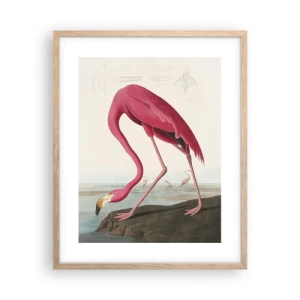 Affiche dans un chêne clair - Poster - Création étonnante - 40x50 cm