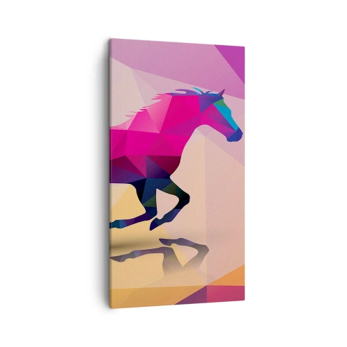 Impression sur toile - Image sur toile - Le cubisme toujours vivant - 45x80 cm