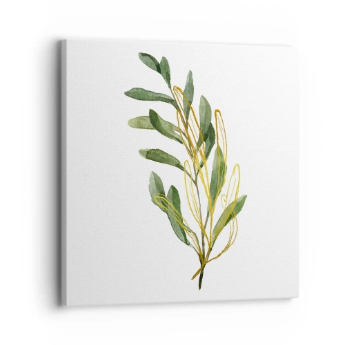 Impression sur toile - Image sur toile - Tout ce qui est bon - 30x30 cm