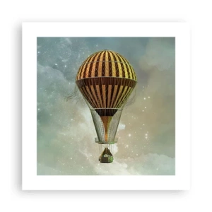 Affiche - Poster - Vols pionniers - 40x40 cm