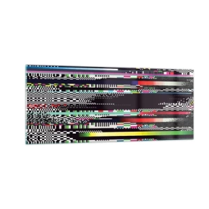 Impression sur verre - Image sur verre - L'image de contrôle de la réalité - 100x40 cm