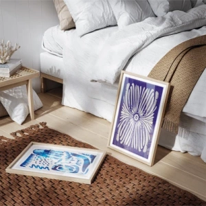 Blue creamy and chocolate - Inspiration pour la chambre