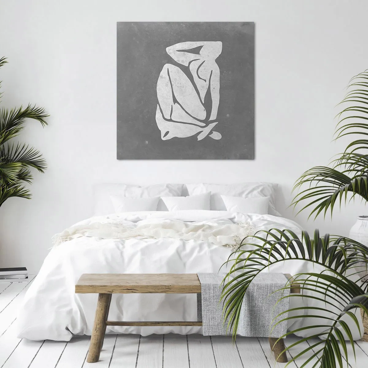 Impression sur toile - Image sur toile - En pensée - 60x60 cm