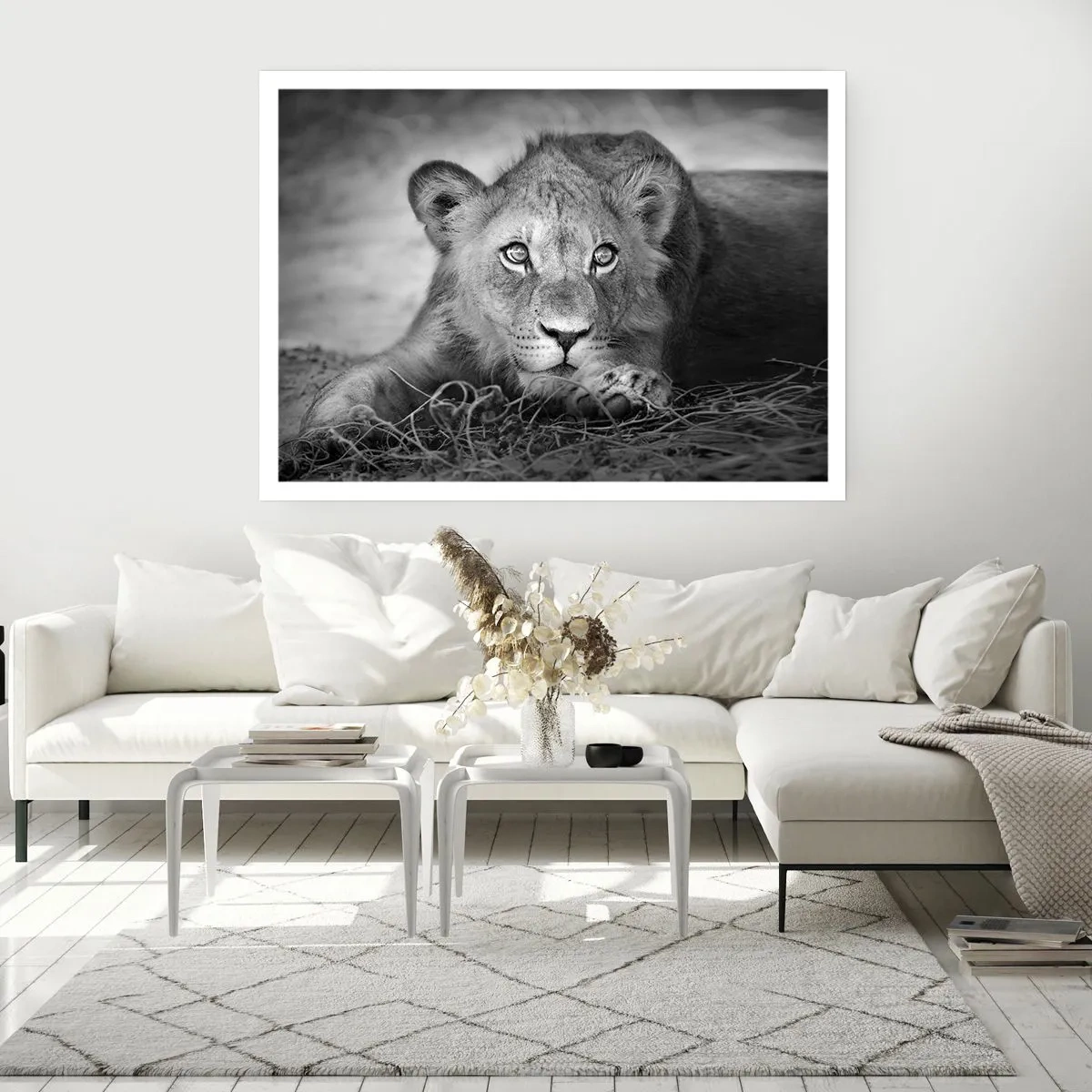 Affiche - Poster - Chiot royal - 70x50 cm