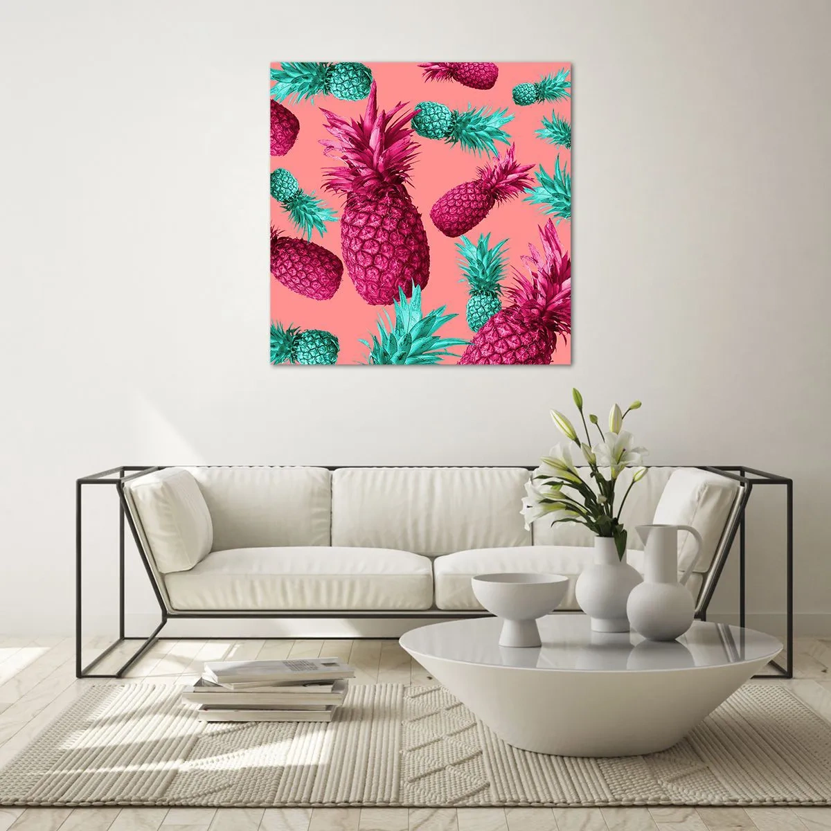 Impression sur verre - Image sur verre - La liberté est douce - 70x70 cm