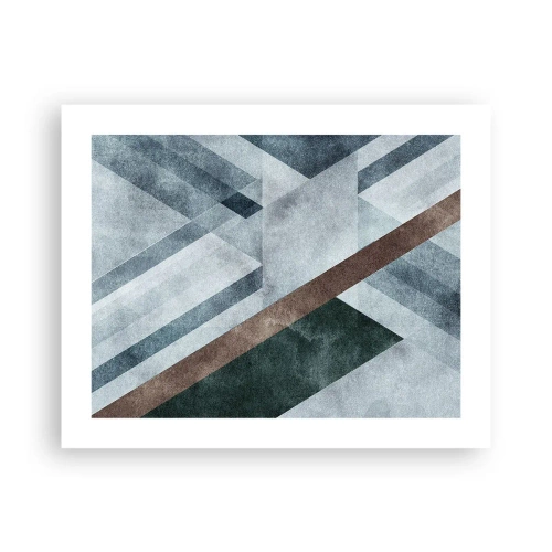 Affiche - Poster - Élégance sophistiquée de la géométrie - 50x40 cm