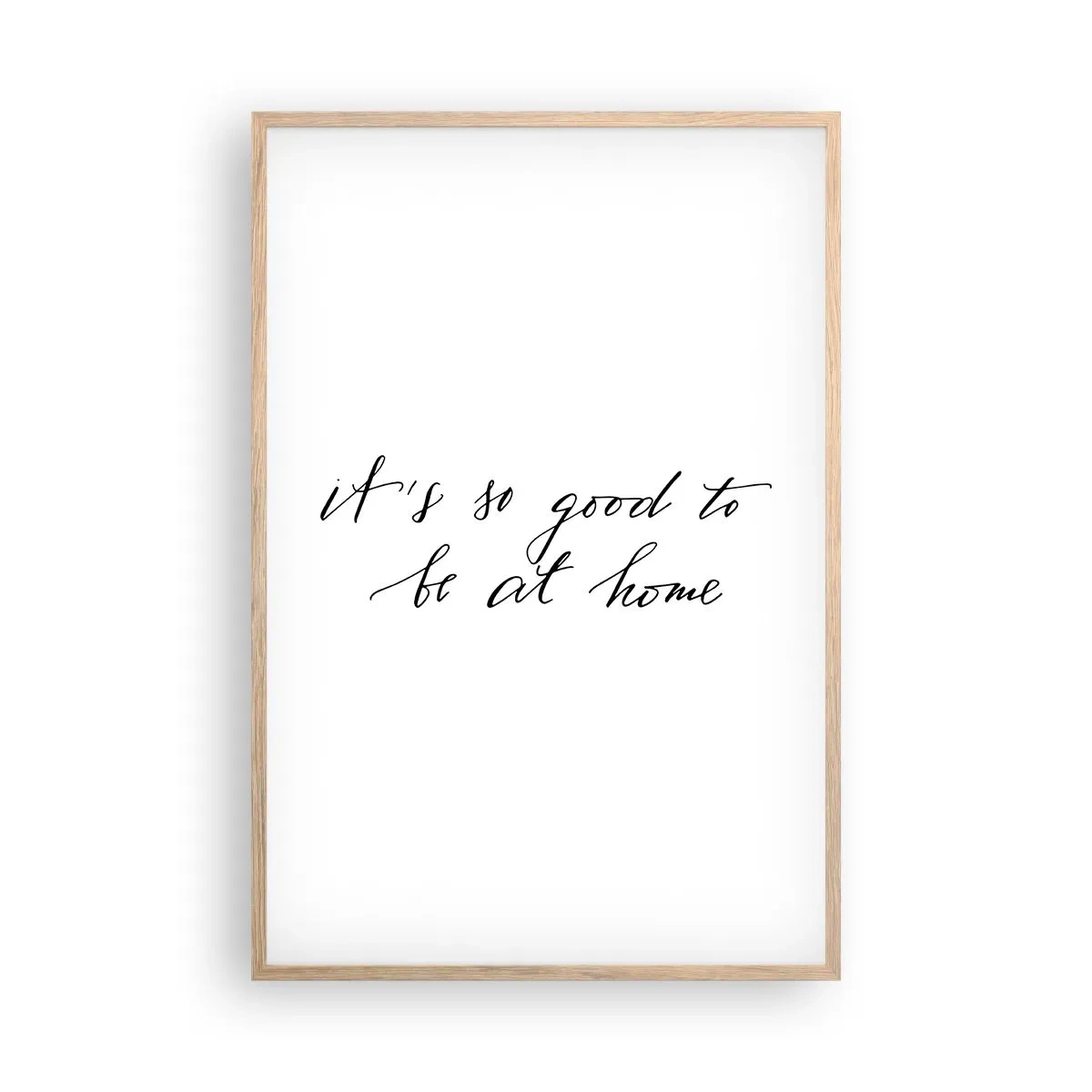 Affiche dans un chêne clair - Poster - Toute la vérite - 61x91 cm