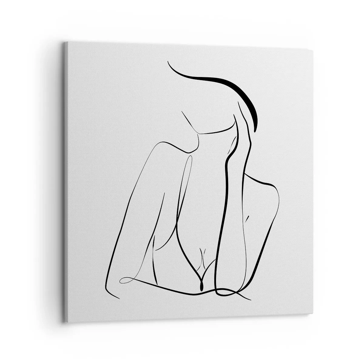 Impression sur toile - Image sur toile - Sur les vague d'un rêve - 50x50 cm