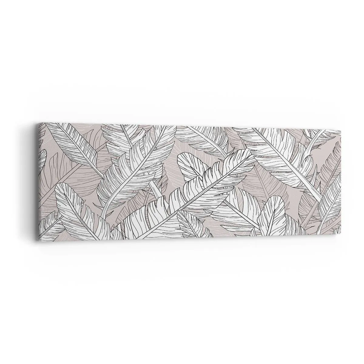 Impression sur toile - Image sur toile - Un tourbillon de plumes - 90x30 cm