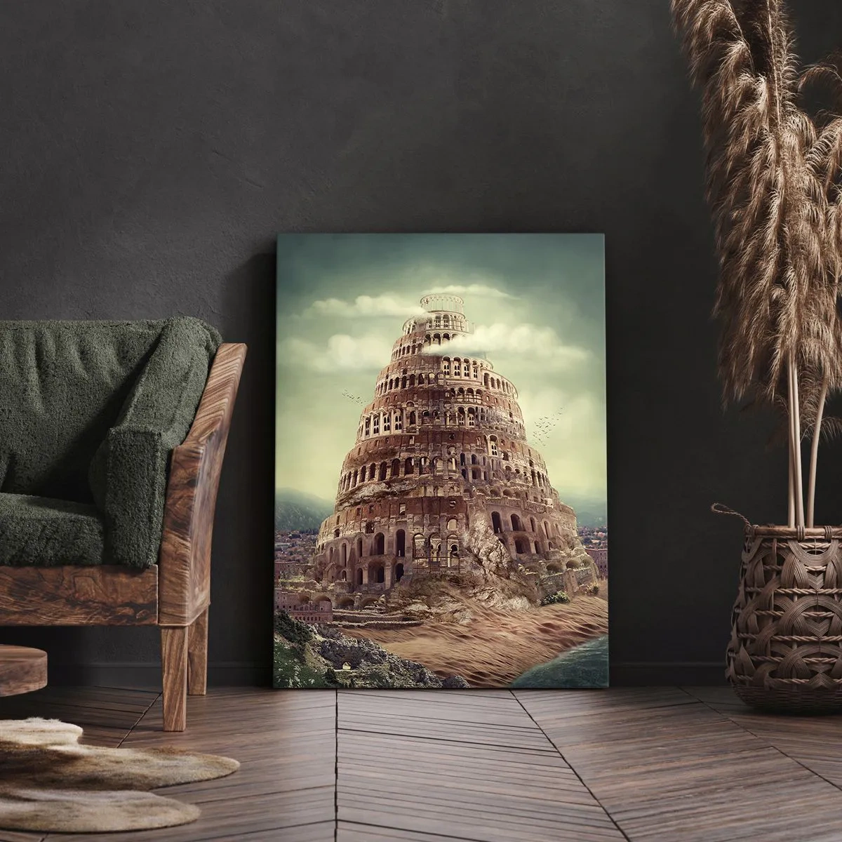 Impression sur toile - Image sur toile - La tour de Babel - 45x80 cm