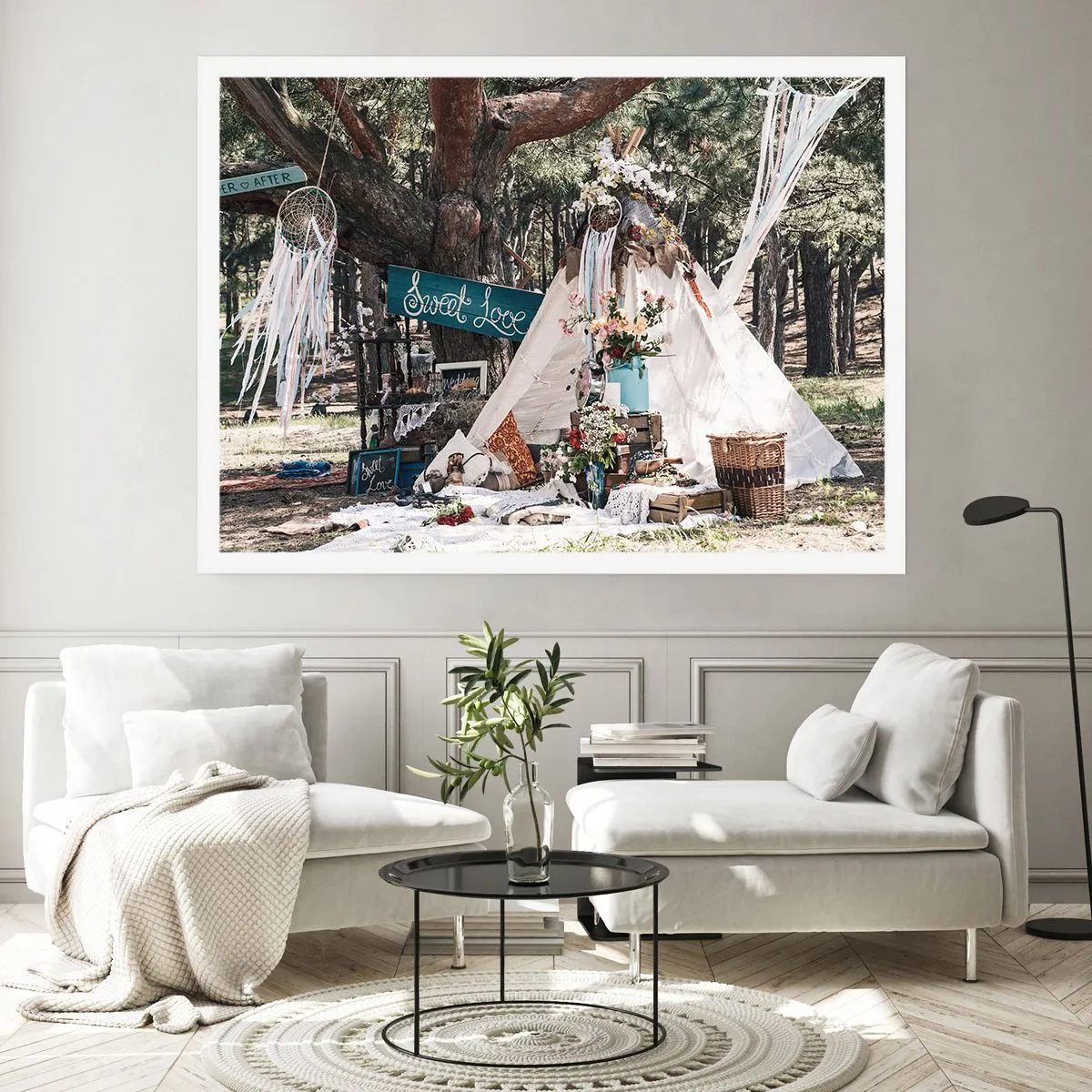 Affiche - Poster - Make love… - 50x40 cm