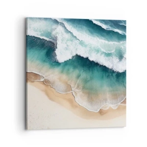 Impression sur toile - Image sur toile - La rencontre éternelle - 70x70 cm