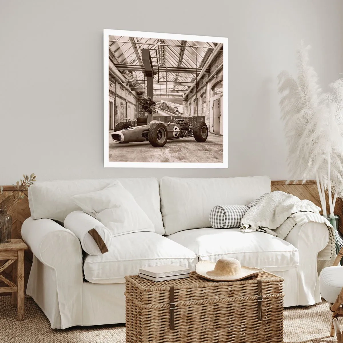 Affiche - Poster - Le repos du guerrier - 60x60 cm