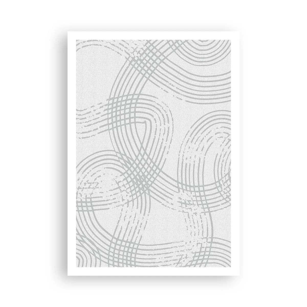 Affiche - Poster - Il n'y a pas de chemin droit - 70x100 cm