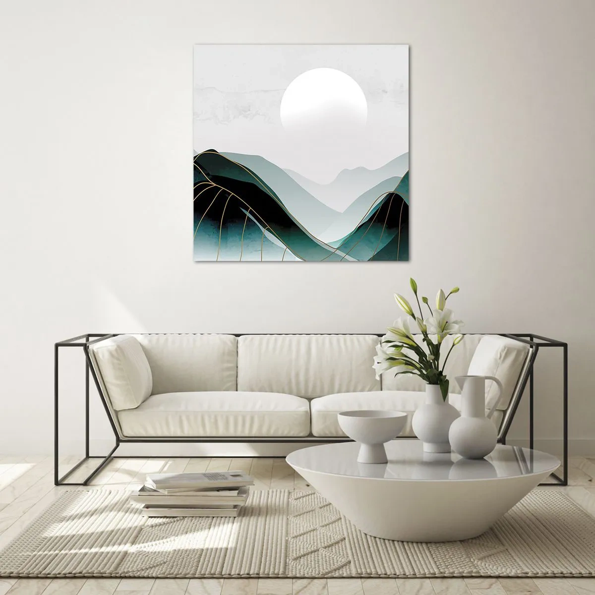 Impression sur verre - Image sur verre - En pleine majesté - 60x60 cm