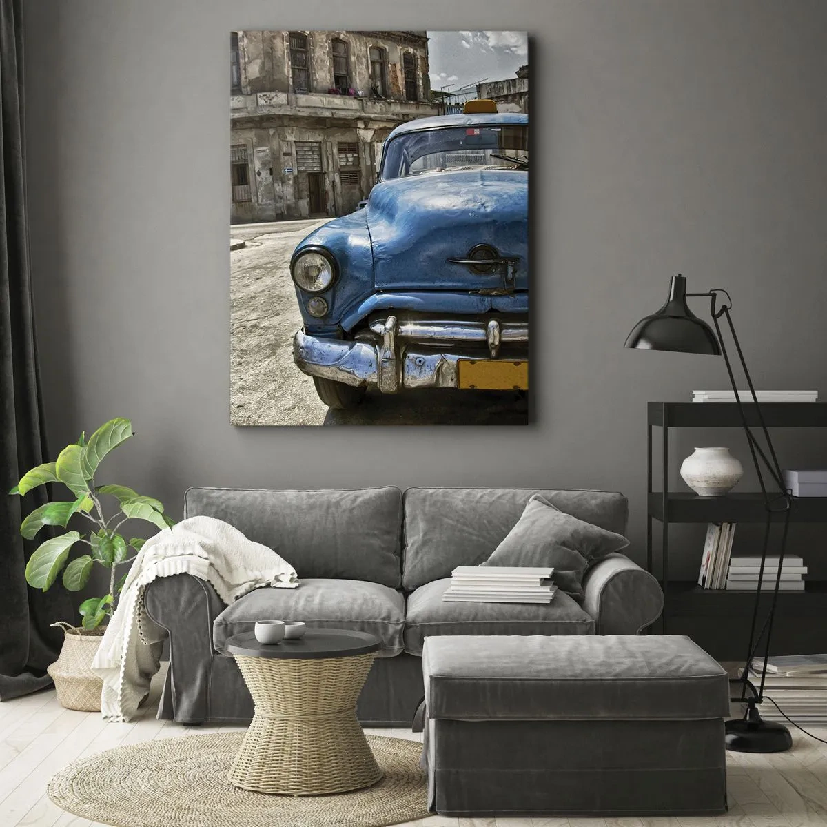 Impression sur toile - Image sur toile - L'ancien est beau - 65x120 cm