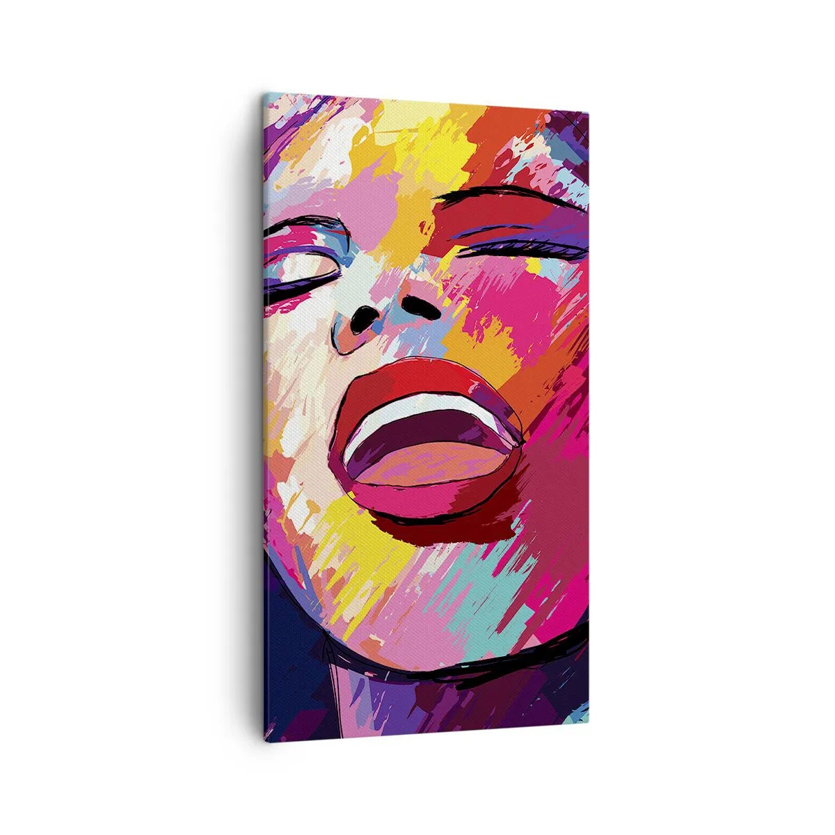 Impression sur toile - Image sur toile - Chante toute ma vie - 45x80 cm