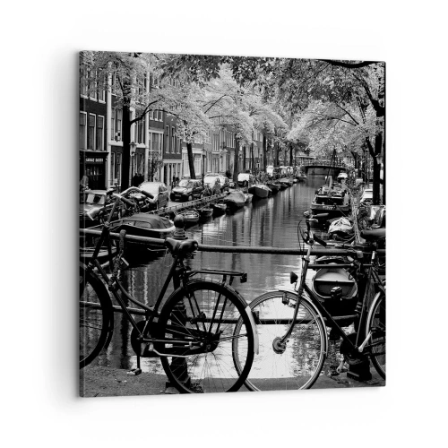 Impression sur toile - Image sur toile - Une vue très hollandaise - 60x60 cm