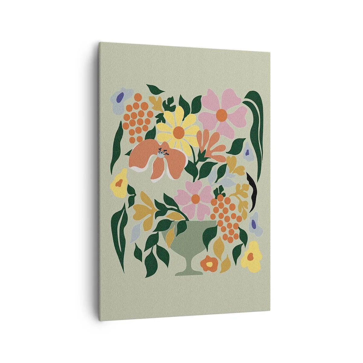 Impression sur toile - Image sur toile - Un bouquet plein de vie - 70x100 cm