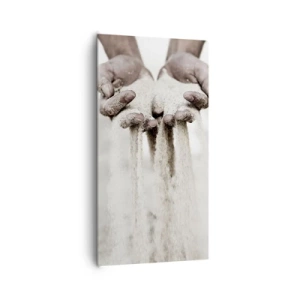 Impression sur toile - Image sur toile - Avec ces mains… - 65x120 cm