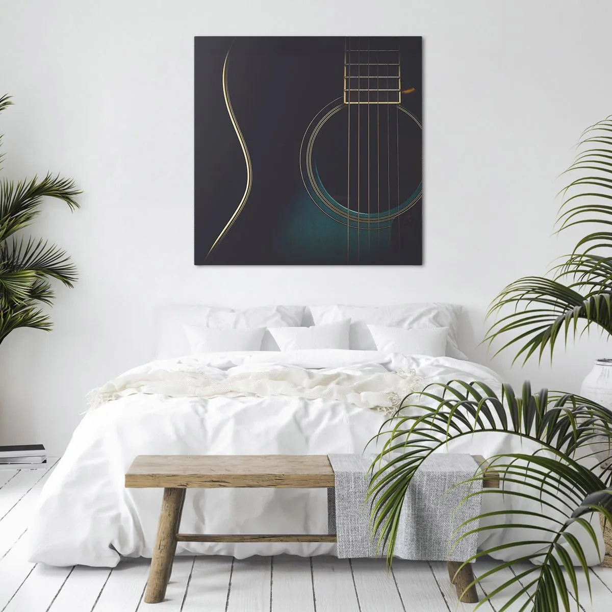 Impression sur toile - Image sur toile - Le calme avant la tempête - 40x40 cm