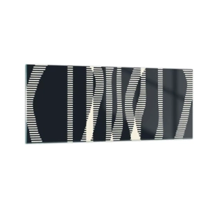 Impression sur verre - Image sur verre - Une tentative de briser l'obscurité - 100x40 cm