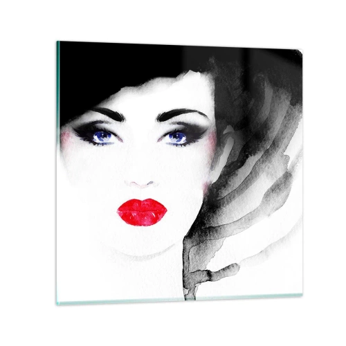 Impression sur verre - Image sur verre - Elle repousse et attire - 70x70 cm