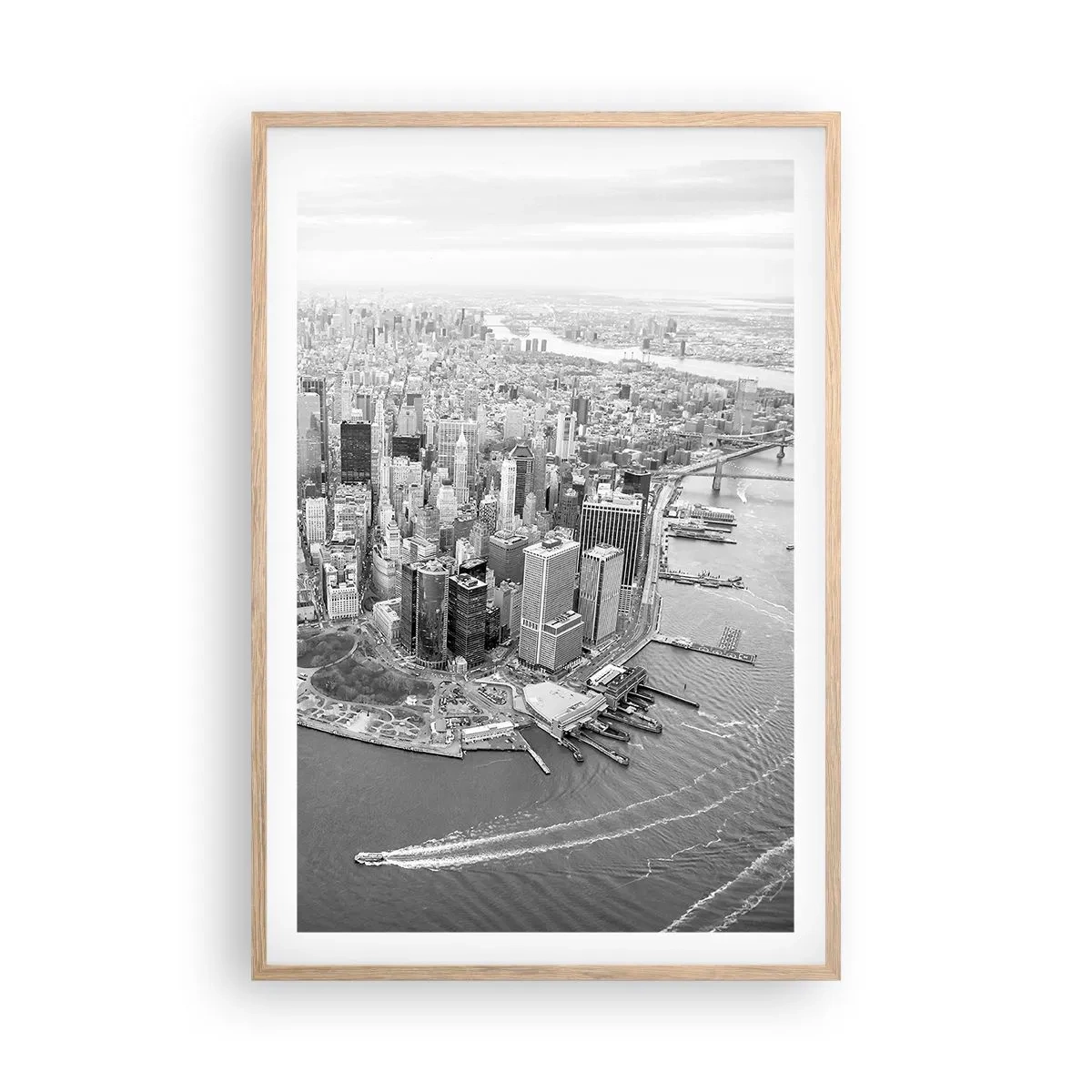 Affiche dans un chêne clair - Poster - Comment ne pas aimer ? - 61x91 cm