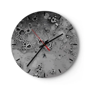 Horloge murale - Pendule murale - Comme un paysage lunaire - 40x40 cm