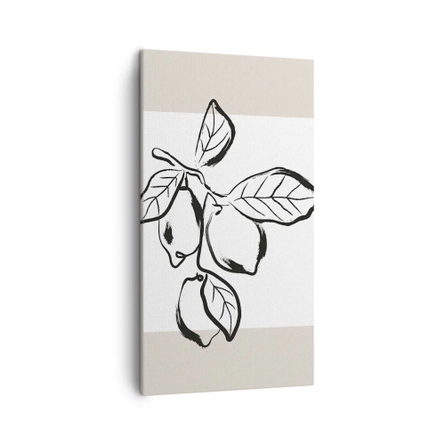 Impression sur toile - Image sur toile - Où mûrit le citron… - 45x80 cm