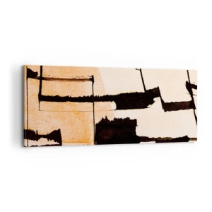 Impression sur toile - Image sur toile - De l’ordre malgré tout - 100x40 cm