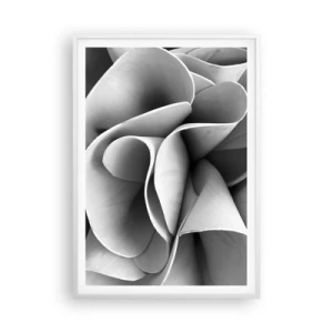 Affiche dans un cadre blanc - Poster - Il s'en passe dans l'espace - 70x100 cm