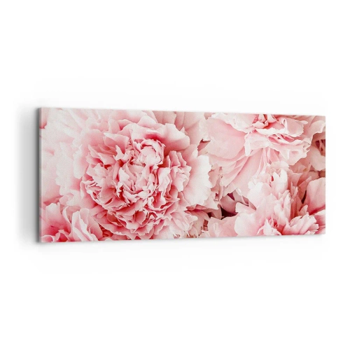 Impression sur toile - Image sur toile - Rêve rose - 100x40 cm