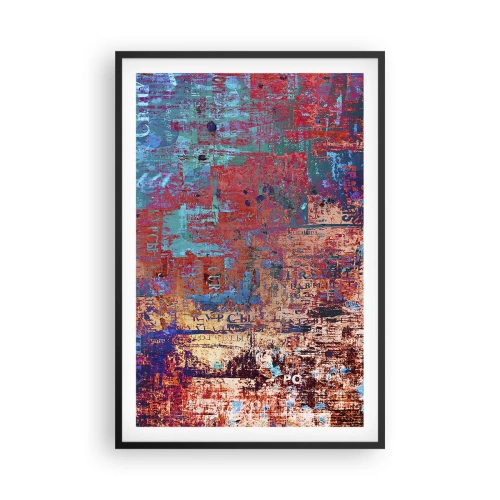 Affiche dans un cadre noir - Poster - Mémoire et oubli - 61x91 cm