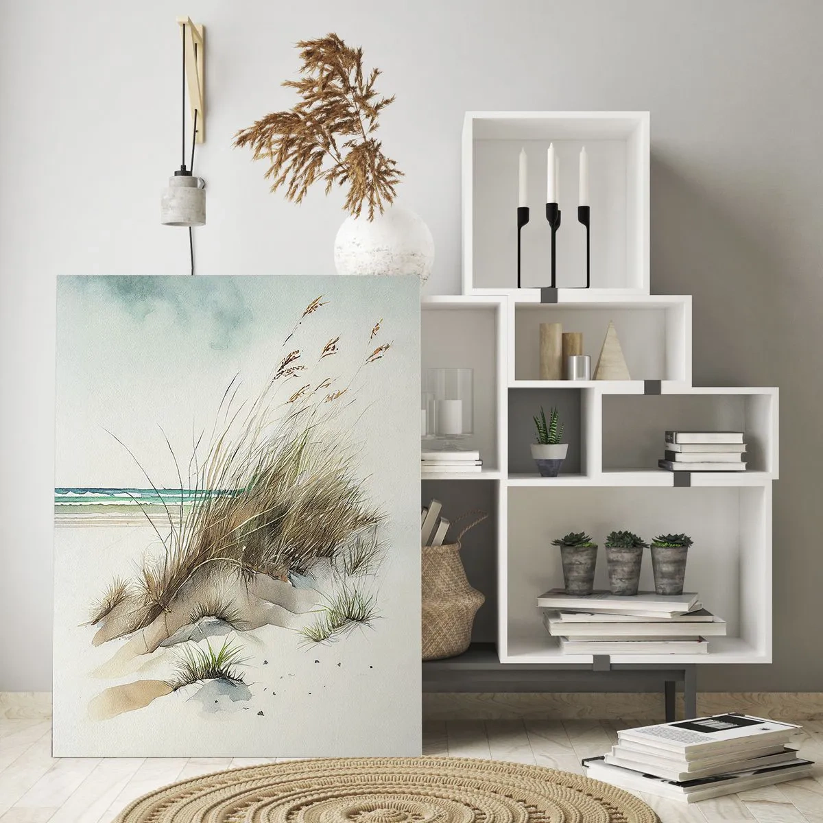 Impression sur verre - Image sur verre - Recouvert de sable - 80x120 cm