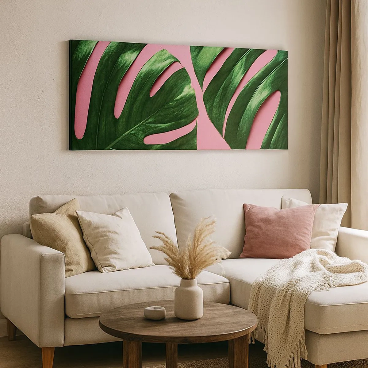 Impression sur toile - Image sur toile - Rendez-vous vert - 100x40 cm
