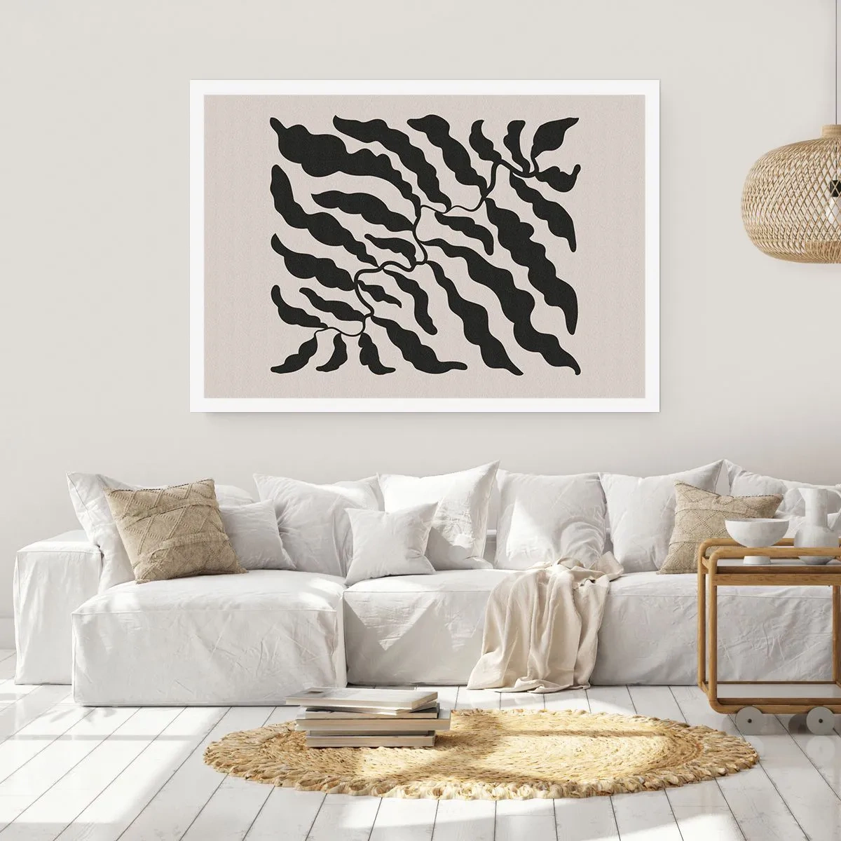 Affiche - Poster - La nature du carré - 40x30 cm