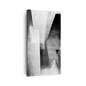 Impression sur toile - Image sur toile - Structure de l'espace - 45x80 cm