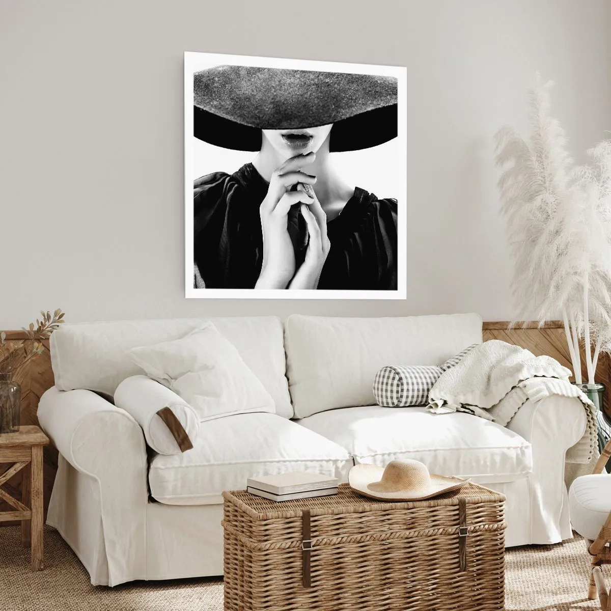 Affiche - Poster - Beauté cachée - 40x40 cm