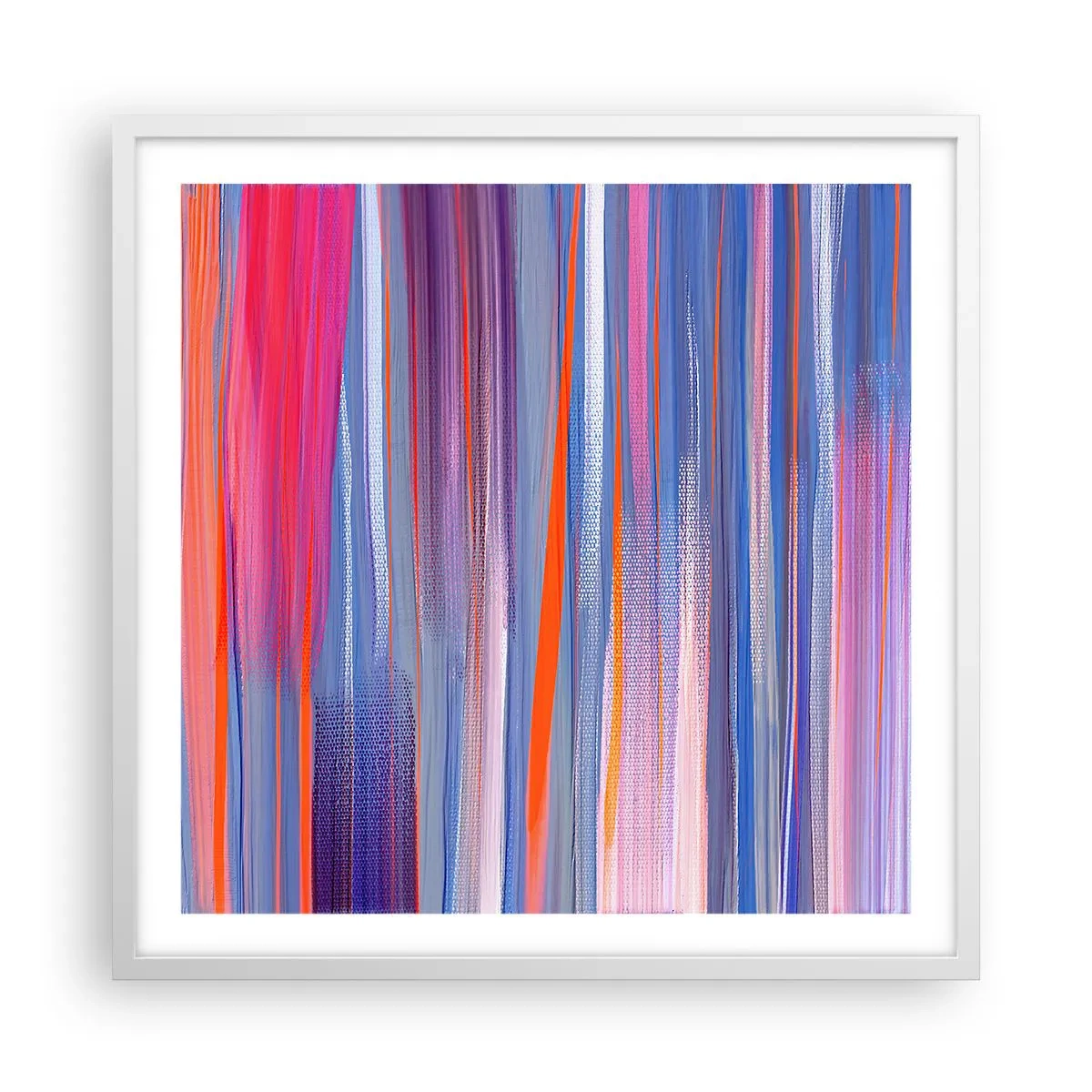 Affiche dans un cadre blanc - Poster - Ascension - 60x60 cm